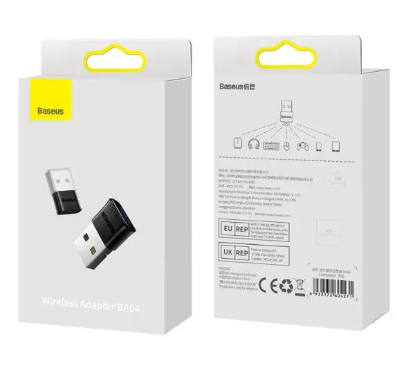 Baseus BA04 - USB odbiornik Bluetooth 5.1