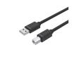 Kabel USB Unitek Y-C430GBK przewód USB 2.0 AM-BM 1m Czarny