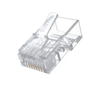 Wtyczka Unitek Y-OT19TP wtyk modularny RJ45 (8P8C) Cat. 6 100 szt. Przezroczysty