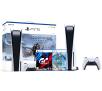 Konsola Sony PlayStation 5 (PS5) z napędem + God of War Ragnarok + Horizon Forbidden West + Gran Turismo 7