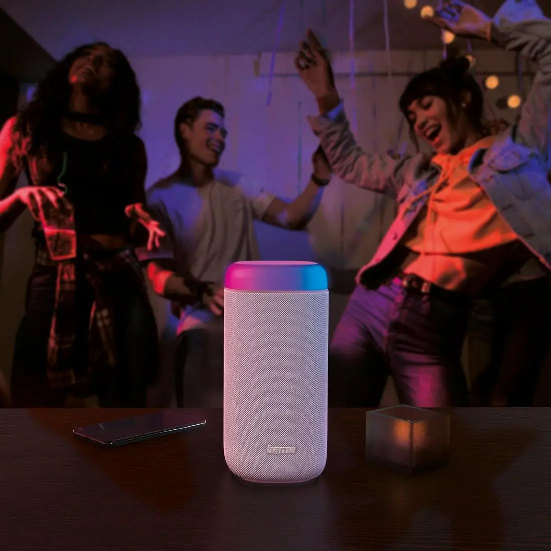 Głośnik Bluetooth Hama Shine 2.0 30W Biały