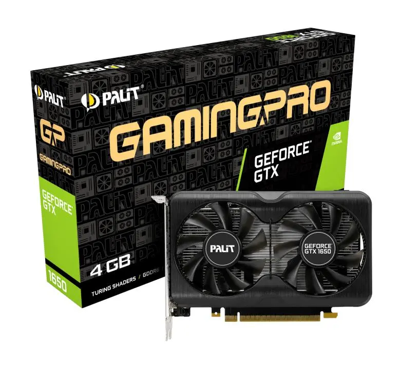 PALIT GEFORCE GTX 1650 4G グラフィックボード Karta graficzna Palit GeForce GTX 1650 GP 4GB GDDR5 128bit