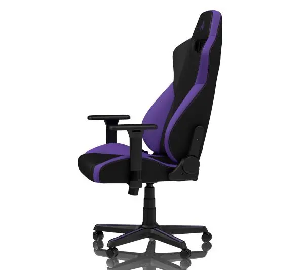 Nitro Concepts S300 Nebula Purpple Gamingowy  do 135kg Tkanina Czarno-fioletowy - Kup na Raty - RRSO 0%