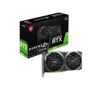 Karta graficzna MSI GeForce RTX 3060 VENTUS 2X OC 8GB GDDR6 128bit DLSS