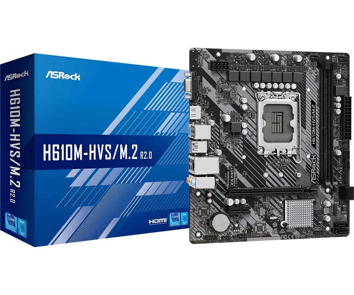 Płyta główna ASrock H610M-HVS/M.2 R2.0 DDR4