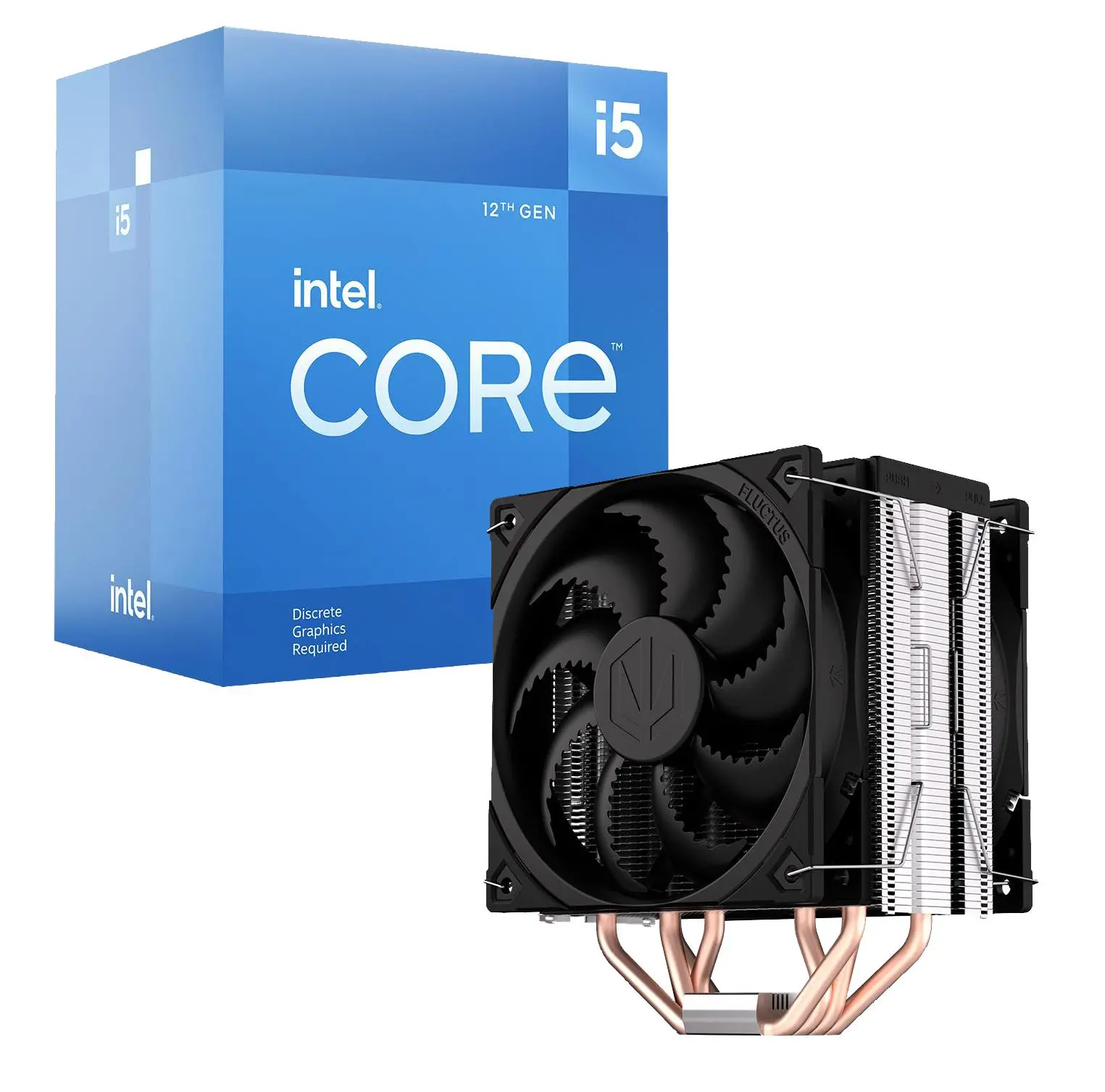 Procesor Intel® Core™ i5-12400F BOX (BX8071512400F) + Fera 5 Dual Fan