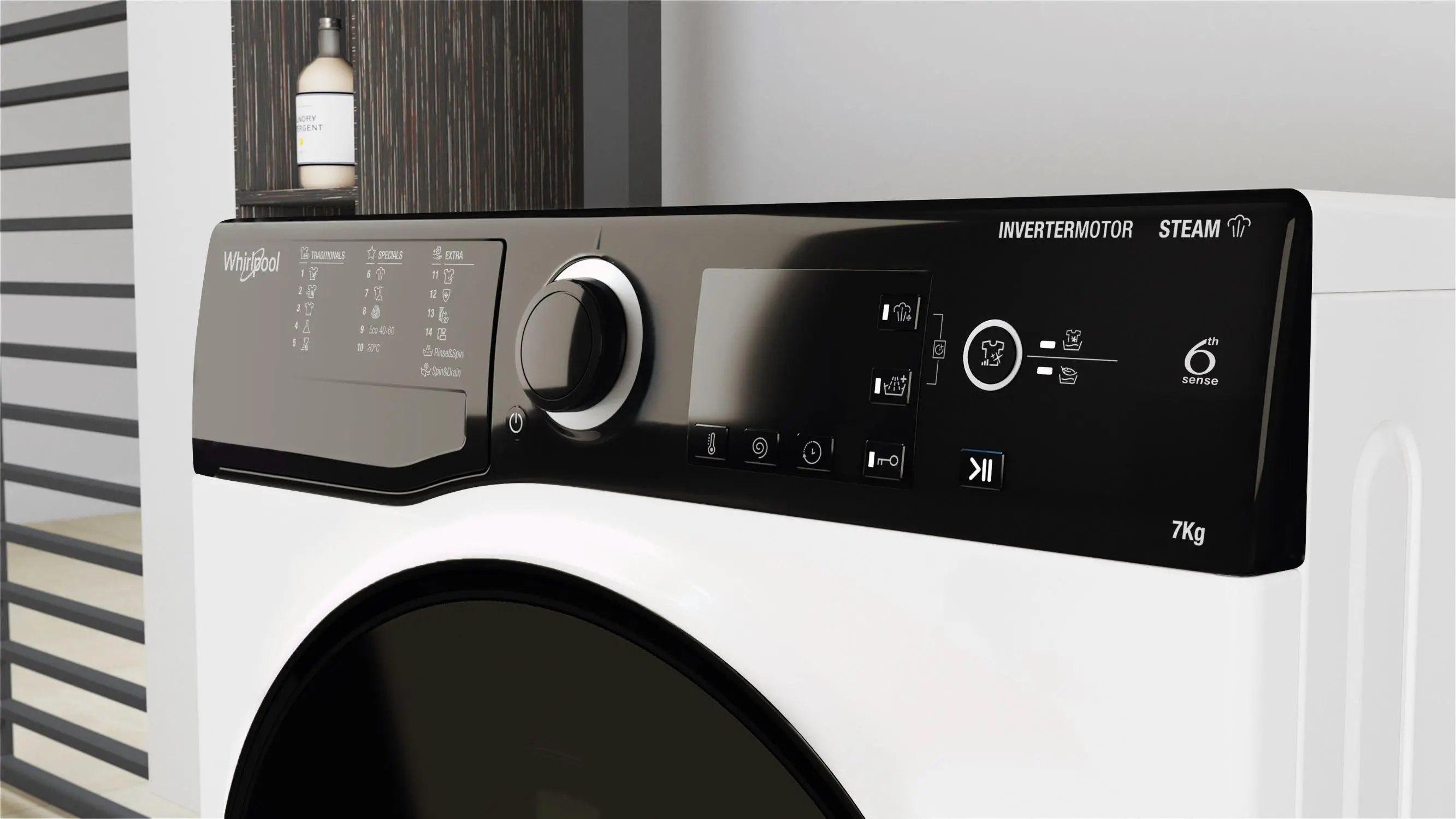 Pralka Whirlpool WRSB 7259 D EU Slim 7kg 1200obr/min