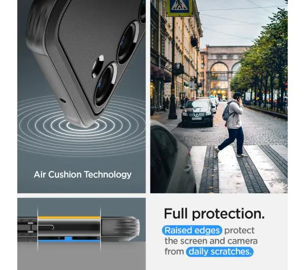 Spigen Rugged Armor do Galaxy S23 Czarny