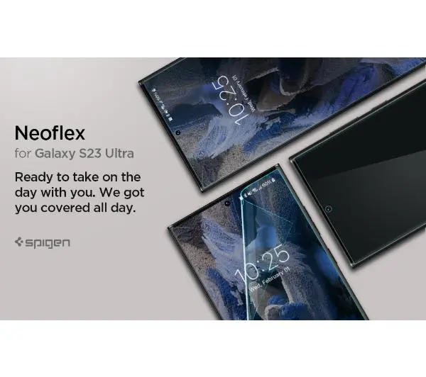 Spigen Neo Flex do Samsung Galaxy S23 Ultra - 2 pack