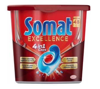 Kapsułki do zmywarki Somat Excellence 4 in 1 48szt.