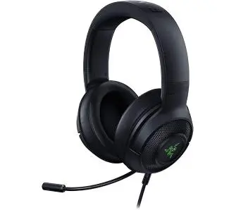 Słuchawki przewodowe z mikrofonem Razer Kraken V3 X USB Nauszne Czarny