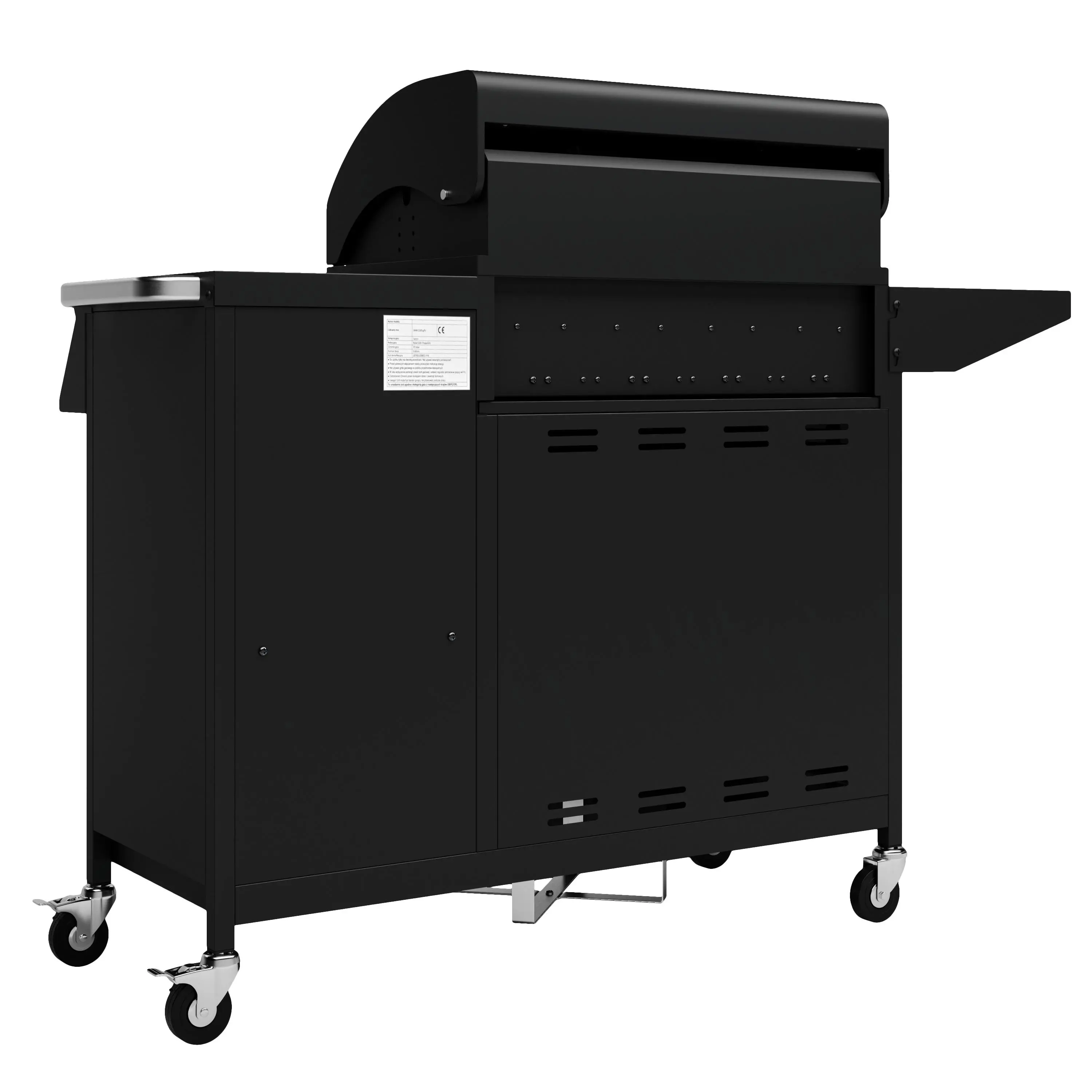фото Гриль газовый стационарный Koler Relish v3 Black 3