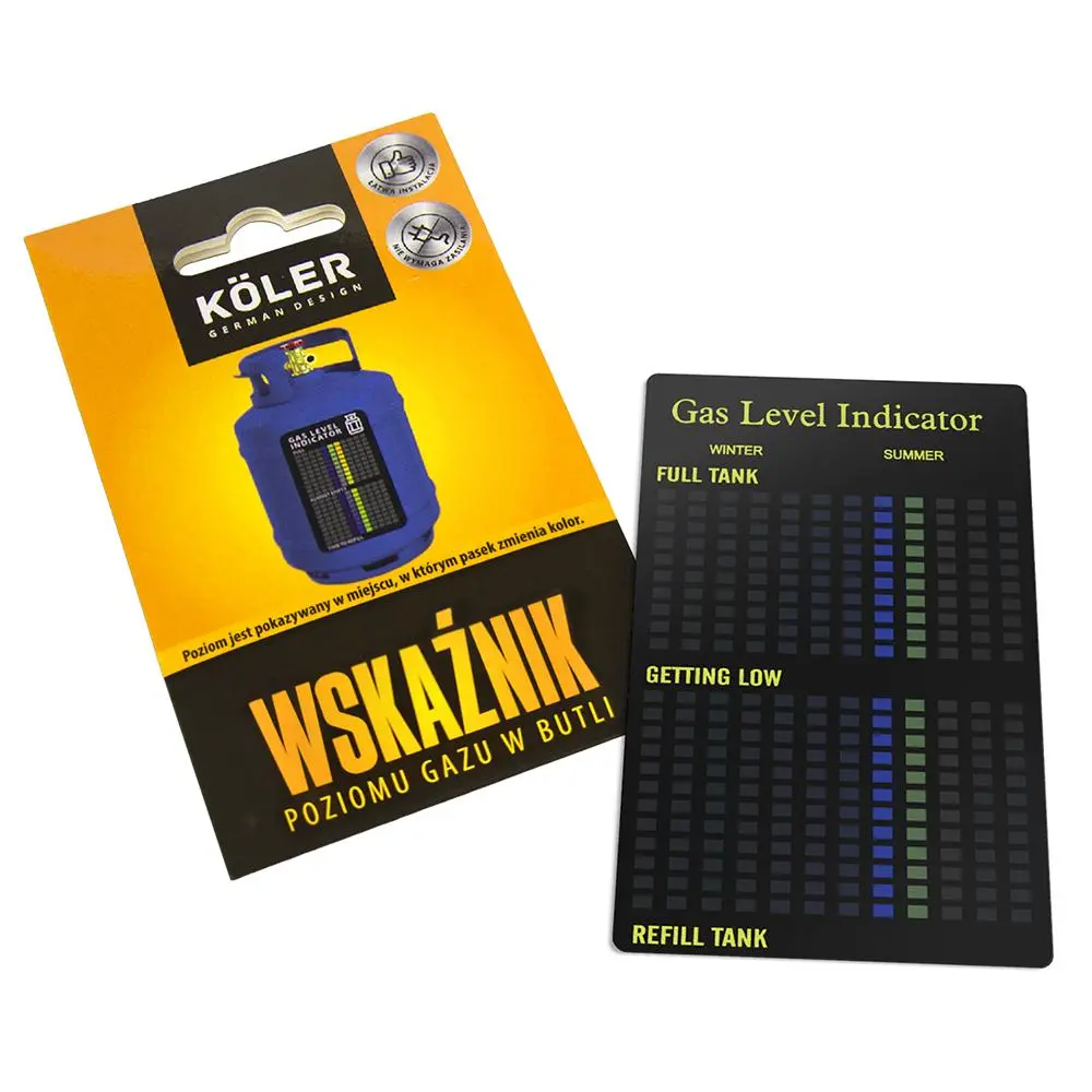 Wskaźnik poziomu gazu w butli Koler KRA10