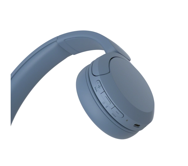 Sony WH-CH520 Nauszne Bluetooth 5.2 Niebieski - ⚡ BESTSELLERY ⚡
