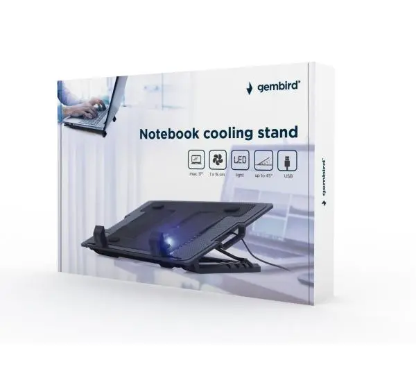 Gembird NBS-1F17T-01 17" Czarny