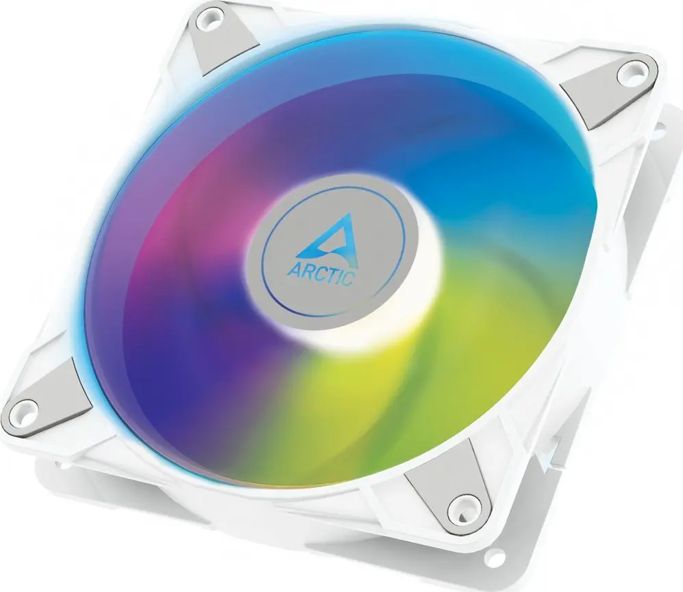 Wentylator Arctic P12 PWM PST A-RGB 120mm Biały