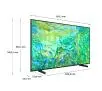 Telewizor Samsung UE75CU8002K 75" LED 4K Tizen DVB-T2