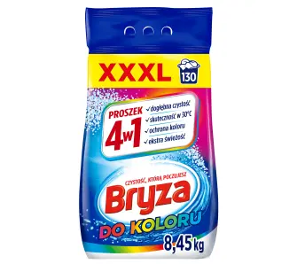 Proszek do prania Bryza 4w1 do koloru 130 prań 8,45kg