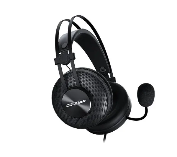 Cougar Immersa Essential Nauszne Czarny