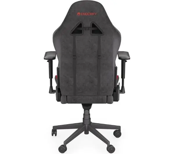 Endorfy Scrim Gamingowy do 120kg Tkanina Czarno-czerwony - Kup na Raty - RRSO 0%