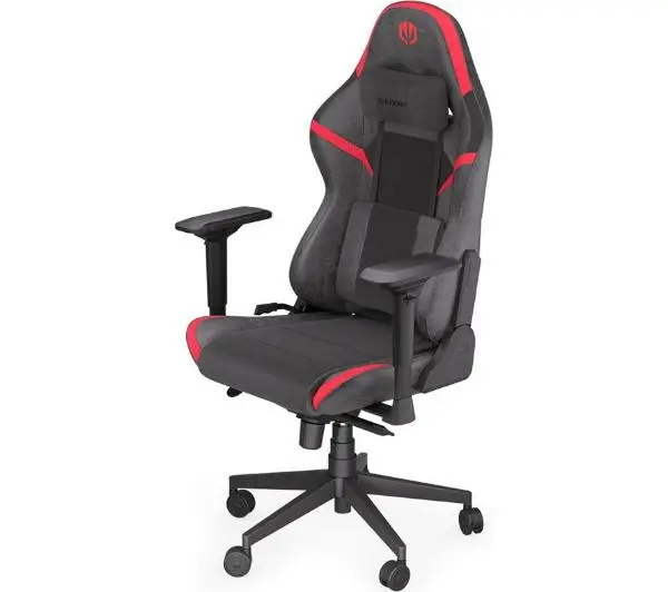 Endorfy Scrim Gamingowy do 120kg Tkanina Czarno-czerwony - Kup na Raty - RRSO 0%
