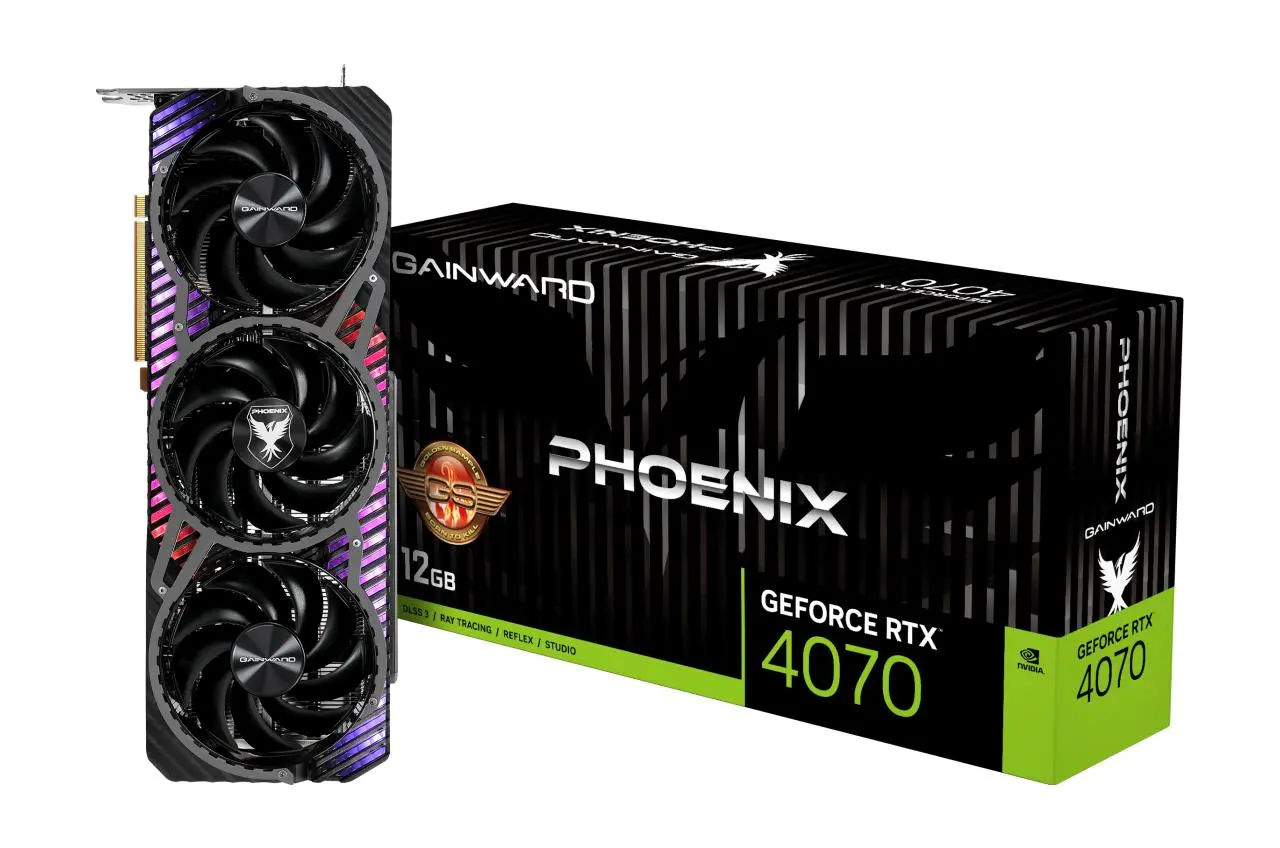Karta graficzna Gainward GeForce RTX 4070 Phoenix GS 12GB GDDR6X 192bit DLSS 3