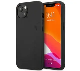 Mercedes-Benz Leather Hot Stamped AMHCP14MDOLBK do iPhone 14 Plus