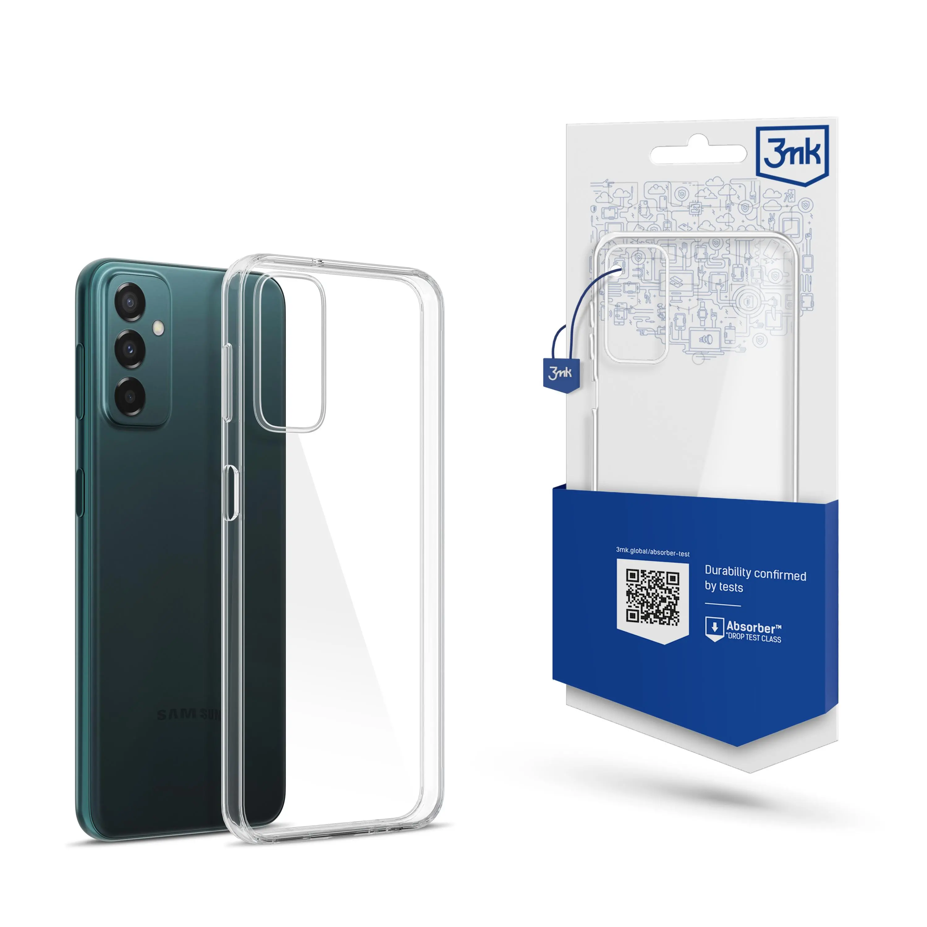 Etui 3mk Clear Case do Samsung Galaxy M23 5G