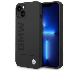 Etui BMW Silicone Signature Logo Magsafe BMHMP14MSLBLBK do iPhone 14 Plus
