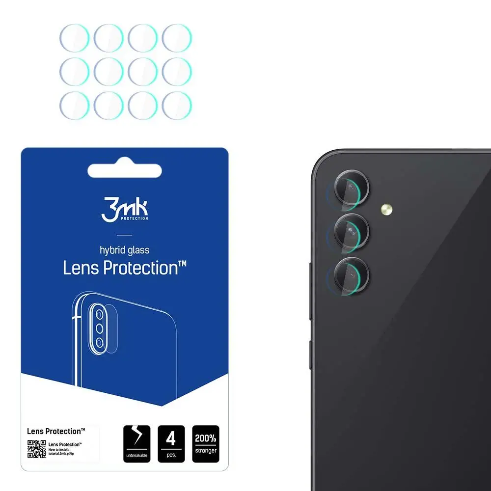 Szkło hybrydowe 3mk Lens Protection do Samsung Galaxy A54 5G