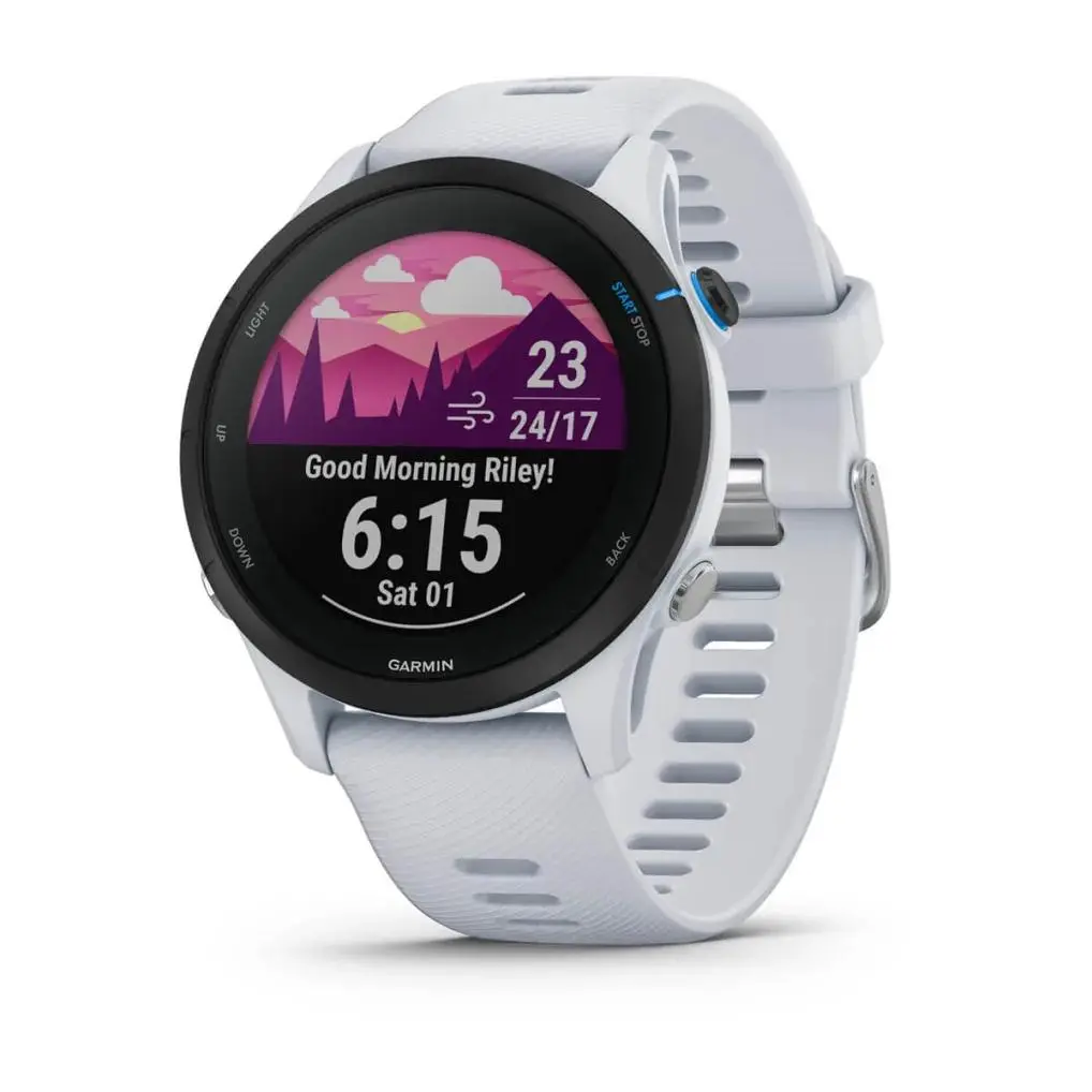 Garmin Forerunner 255 Music 45mm GPS Biały