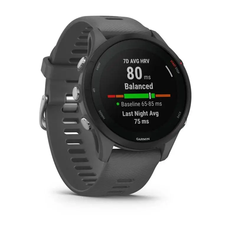 Smartwatch Garmin Forerunner 255 45mm GPS Grafitowy