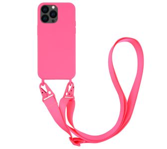 Etui Vivanco Necklace Cover do iPhone 13 Pro Max Różowy
