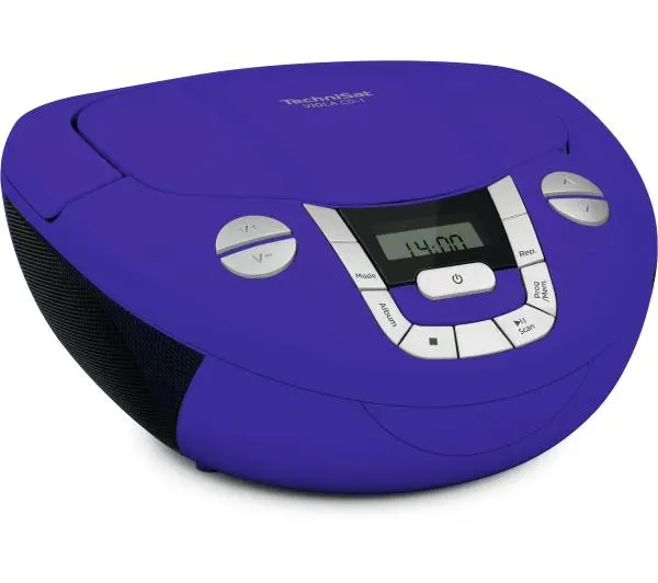 TechniSat VIOLA CD-1 Bluetooth Niebieski