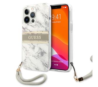 Etui Guess Marble Strap Collection GUHCP13XKMABGR do iPhone 13 Pro Max