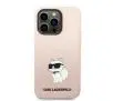 Etui Karl Lagerfeld Silicone Choupette KLHCP14LSNCHBCP do iPhone 14 Pro