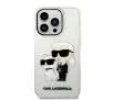 Etui Karl Lagerfeld Glitter Karl&Choupette KLHCP14LHNKCTGT do iPhone 14 Pro