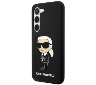 Etui Karl Lagerfeld Silicone Ikonik KLHCS23SSNIKBCK do Samsung Galaxy S23