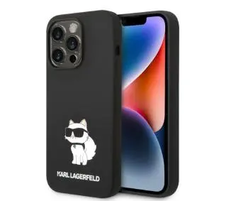 Karl Lagerfeld Silicone Choupette KLHCP14XSNCHBCK do iPhone 14 Pro Max