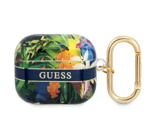 Guess Flower Strap Collection do AirPods 3 Wielokolorowy