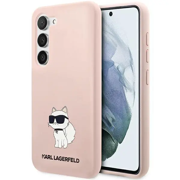 Etui Karl Lagerfeld Silicone Choupette KLHCS23MSNCHBCP do Samsung Galaxy S23+