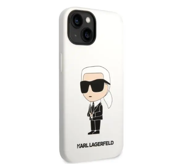 Karl Lagerfeld Silicone Ikonik KLHCP14MSNIKBCH do iPhone 14 Plus
