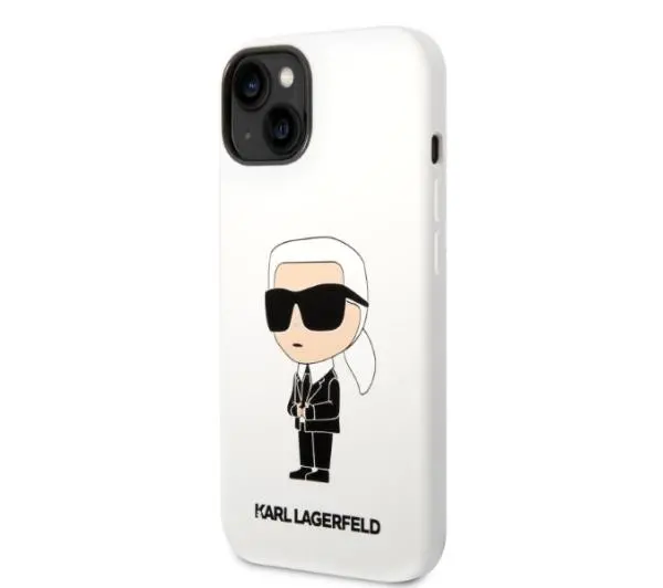 Karl Lagerfeld Silicone Ikonik KLHCP14MSNIKBCH do iPhone 14 Plus