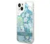 Etui Guess Flower Liquid Glitter GUHCP14LLFLSN do iPhone 14 Pro