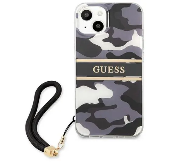 Guess Camo Strap Collection GUHCP13SKCABBK do iPhone 13 mini