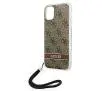 Etui Guess 4G Print Strap GUOHCN61H4STW do iPhone 11