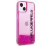 Etui Karl Lagerfeld Liquid Glitter Elong KLHCP14MLCKVF do iPhone 14 Plus