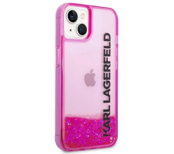 Karl Lagerfeld Liquid Glitter Elong KLHCP14MLCKVF do iPhone 14 Plus