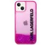 Etui Karl Lagerfeld Liquid Glitter Elong KLHCP14MLCKVF do iPhone 14 Plus