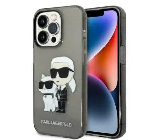 Karl Lagerfeld Glitter Karl&Choupette KLHCP14XHNKCTGK do iPhone 14 Pro Max